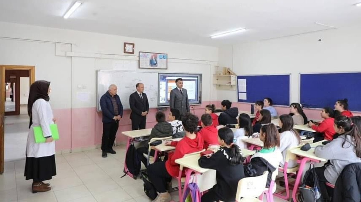 İl Millî Eğitim Müdürümüz Sayın Mehmet Fatih Vargeloğlu'nun Okulumuza Ziyareti